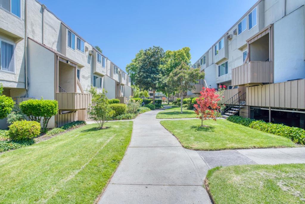 Come see this charming condo in the heart of Silicon Valley, offering the perfect location at an affordable price. Its within the top-performing Cupertino School District, including Cupertino High School. The open floor plan features a dining area and a living room that leads to a private enclosed patio, ideal for outdoor relaxation. The home has luxury Vinyl flooring and recessed lighting, with freshly updated interior paint. The kitchen showcases modern cabinets, countertops, and stainless steel appliances. Store your extra kitchen goods in the private walking pantry. The full bath includes a bathtub with a tile enclosure. The master bedroom boasts a large walk-in closet. The complex offers a BBQ area, pool, and two community laundry facilities. Its just minutes from the Apple Campus, Santana Row, Westfield Valley Fair, Safeway, Lion Supermarket, and Mitsuwa Supermarket. Easy access to Hwy 280/880/17, Lawrence Expressway, and San Tomas Expressway. Buyers are encouraged to verify all information on the MLS.