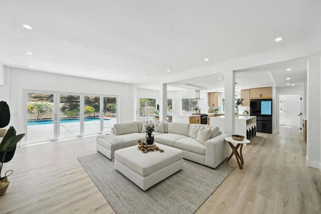 Open house: Aug 23, 24, 30 & 31 2:00pm-4:00pm by Anhthu Tran Experience comfort, privacy, and luxury in this beautifully designed 3800 sqft 6BD/3.5BA gated estate on 5.2 acres. Enjoy beautiful views of rolling hills, pastureland, the Black Hills, and many oak trees with abundant wildlifedeer, wild turkeys, and hawks. There's space for RV parking and possibly horsesperfect for your dream home. A landscaped front yard and fountain welcome you. Inside: Nest Doorbell, Thermostat, recessed lighting, and an electric fireplace. The chefs kitchen features stainless appliances, quartz counters, soft-close cabinetry, island with pendant lights, quartz backsplash, and bar area. Designer baths include LED mirrors and walk-in closets. Bonus rooms offer options for office, gym, or nursery. A serene backyard oasis awaits with pool, jacuzzi, gazebo, firepit, swing set, and low-maintenance landscaping. Near Danville schools and just 3 miles to Blackhawk Plaza. Enjoy unmatched privacy, modern comfort, and breathtaking scenery. Dont miss this rare opportunity to own a peaceful retreat that blends natural beauty with modern luxuryyour dream retreat awaits.