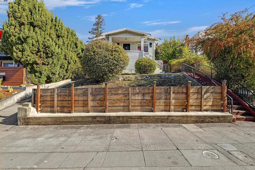 Charming Oakland Hills Fixer with Spectacular Views. Welcome to 6432 Outlook Avenue, a hidden gem nestled in the Oakland hills offering incredible potential and beautiful panoramic views. This 2-bedroom, 1-bath home spans approx. 997 sq. ft. on a generous 7,000 sq. ft. lot—a rare find in this desirable neighborhood. Inside, you’ll find a bonus room that offers flexibility for a home office, creative studio, or guest space. The home also features a crawl space that could potentially be expanded or dug down to create additional living area—perfect for those seeking to customize and add value. The long driveway accommodates up to five cars, providing ample parking for residents and guests alike. While the property does need repairs and updates, the breathtaking views and prime location make it a remarkable opportunity for investors, builders, or homeowners ready to bring their vision to life. Enjoy the tranquility of hillside living while being just minutes from freeway access, local parks, and all that Oakland has to offer. Don’t miss this chance to unlock the potential of 6432 Outlook Avenue—an exceptional view property waiting to be reimagined!