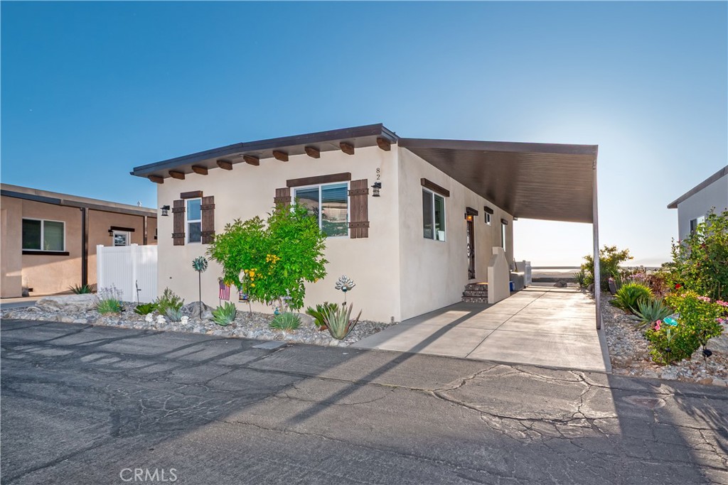 ASSUMABLE LOAN AT A FIXED 3.99% RATE
Welcome to this gorgeous, nearly-new manufactured home tucked into the peaceful hills of Calimesa! Built in 2023, this turnkey 3-bedroom, 2-bathroom home comes fully equipped with all appliances and showcases premium upgrades including luxury laminate flooring, quartz countertops, upgraded cabinetry, recessed lighting, ceiling fans, and more.
Step outside to your private backyard retreat, complete with new fencing, a gazebo, and a cozy seating area, where you’ll take in breathtaking panoramic views of rolling hills and vibrant sunset skies. And when the seasons shift, you’ll love that this elevated location gets actual snow days, turning your view into a winter wonderland.
Located in the secure, gated community of Las Palomas Estates, residents enjoy resort-style amenities including a clubhouse, sparkling pool and spa, scenic parks, and walking paths—all surrounded by the natural beauty of the foothills.
With convenient access to the 10, 210, and 215 Freeways, and just minutes from downtown Redlands, Yucaipa, and all that the Inland Empire has to offer, this location offers the perfect balance of privacy and convenience.
Don’t miss this rare opportunity—especially with an assumable 3.99% fixed rate loan! Schedule your private tour today and discover the charm, comfort, and unbeatable value of this Calimesa gem.