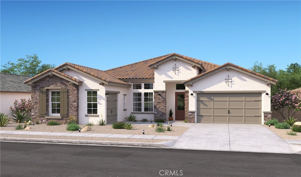 Welcome to Vista del Sol, a premier community of luxury homes where timeless style, everyday comfort, and ultimate convenience come together. Perfectly situated near shopping, dining, and outdoor recreation, this sought-after neighborhood is designed for those who value beautiful living with everything close at hand. Step into the exceptional Austin plan, a spacious and thoughtfully designed single-story home offering 4 bedrooms, 3.5 bathrooms, and a private home office. Whether you’re working remotely, entertaining guests, or relaxing with loved ones, this home offers the flexibility and elegance to support every aspect of your lifestyle. Curated with warm, rustic Farmhouse-inspired interior finishes, the Austin plan blends character and sophistication. The gourmet kitchen is a chef’s dream, featuring rich Quill-stained cabinetry, striking Calacatta Abezzo quartz countertops, a stylish tile backsplash, and premium GE Profile stainless-steel appliances. The oversized island connects seamlessly to the airy great room and adjacent covered patio perfect for effortless indoor-outdoor entertaining. A private home office provides a quiet and inspiring space to work or unwind, while the thoughtfully designed split-bedroom layout ensures optimal privacy. The luxurious Primary Suite is your personal retreat, complete with a spa-like bath featuring dual vanities, a spacious walk-in shower, and an expansive walk-in closet. Two additional bedrooms are connected by a versatile Activity Room that is ideal as a study zone, game room, or creative space. A fourth bedroom with its own full bath offers comfort and privacy for guests or multi-generational living. From the premium finishes to the flexible layout, the Austin plan is designed to exceed expectations. Come home to Vista del Sol where luxury meets livability and every detail reflects inspired design. *Prices subject to change.
