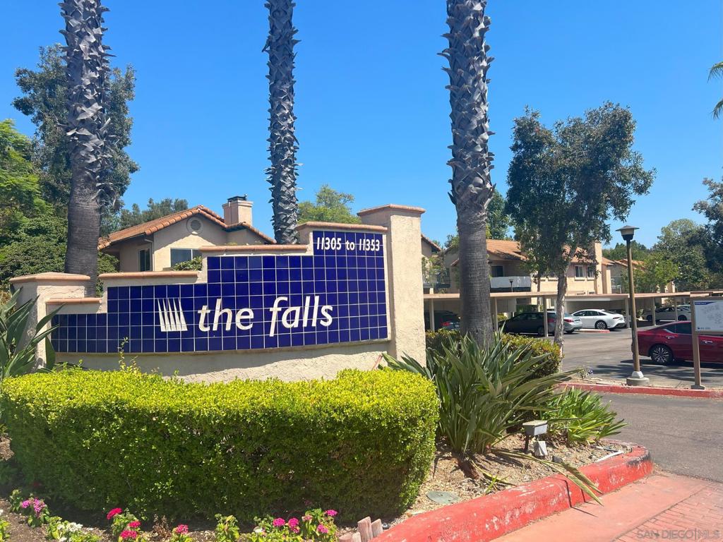 Upgraded 2BR 2BA , 894 Square Feet, Stainless Appliances, Fireplace in the Living Room, Single Level downstairs unit with block wall surrounded covered patio, Washer & Dryer, Central forced air cooling and heating, Common Area Pool, Carport Parking, Excellent location in "The Falls". (Please Preview this Residence prior to submitting an application).