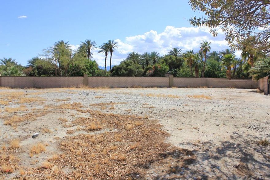 Discover Your Canvas in Indian Palms -- Gated, Exclusive, Ready to Build.Unlock the rare opportunity to build your dream retreat in one of Indio's most prestigious enclaves. Situated inside the secure, guard&#8209;gated Indian Palms Country Club community, this vacant parcel offers privacy, prestige, and potential -- an ideal site for a custom home or investment property. full&#8209;amenity, guard&#8209;gated community featuring a 27&#8209;hole championship golf course, fitness center, tennis & pickleball facilities, multiple pools/spas, clubhouse, and lush landscaping. The Indian Palms community is framed by mountain vistas and mature landscaping, giving your future home a resort&#8209;like backdrop. Indian Palms is coveted by both full&#8209;time residents and investors. Low restrictions on rentals, plus proximity to Coachella Valley events, make this parcel especially attractive.