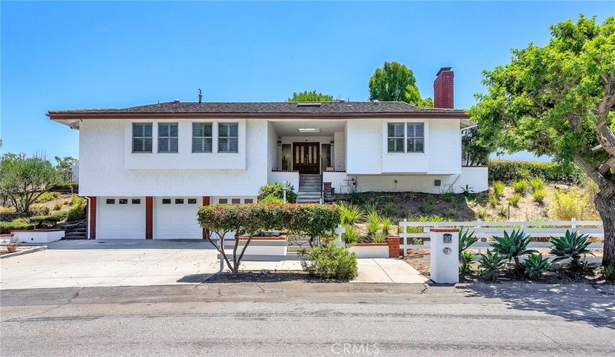 Welcome to this attractive single-story home in the highly sought-after Rolling Hills Estates, located across the street from the prestigious Rolling Hills Country Club. This property also boasts a permit-pending, approx. 1,000 sqft ADU with 2 bedrooms & 1 bathroom.



Offering over 2,900 sqft of living space, the home features 3 spacious bedrooms & 3 beautifully designed bathrooms, all set on a generous, approx. 24,000 sqft lot. The kitchen is a true standout, featuring a sleek remodel that includes a Wolf range, a Sub-Zero refrig/freezer, a Bosch dishwasher, & a large walk-in pantry—perfect for culinary enthusiasts. Throughout the home, you'll find Pella casement windows & doors, along with multiple skylights, ensuring an abundance of natural light. A newly installed air conditioning & heating system, along with ductwork, is available to provide comfort on those hot summer & cold winter days. A new electric vehicle charger has been recently installed for electric car owners.

A sizeable primary bedroom & bath offer ample storage and a fantastic view of the attractive backyard.



The bathrooms are equally impressive, showcasing stunning tile work, marble countertops, & an egg-shaped freestanding tub in the primary bath.



With three distinct gathering areas—the family room, featuring an impressive fireplace; the living room, with a vaulted ceiling; & the dining room, with large glass doors—this home offers ample space for both intimate gatherings & large events. Additionally, the home features a spacious laundry room that can easily be transformed into a versatile space for various functions.



There's also ample room for potential expansion, with the large front yard offering the possibility of a circular driveway (BTV).



Step outside & experience the tranquility of the thoughtfully designed landscaping, ideal for relaxation & outdoor enjoyment. The backyard is a true oasis, featuring 2 pergolas & horse facilities that border trails, and an array of fruit trees, including tangerines, loquats, baby guavas, macadamia nuts, & persimmons. It is also large enough to host gatherings, with plenty of room for a party or to practice your putting skills. From here, take in the stunning city lights & golf course views, while the yard offers free-roaming space for pets.



Enjoy the best of both worlds—country living with easy access to the city. The home is just minutes from restaurants, schools, shopping, the beach, and major freeways.