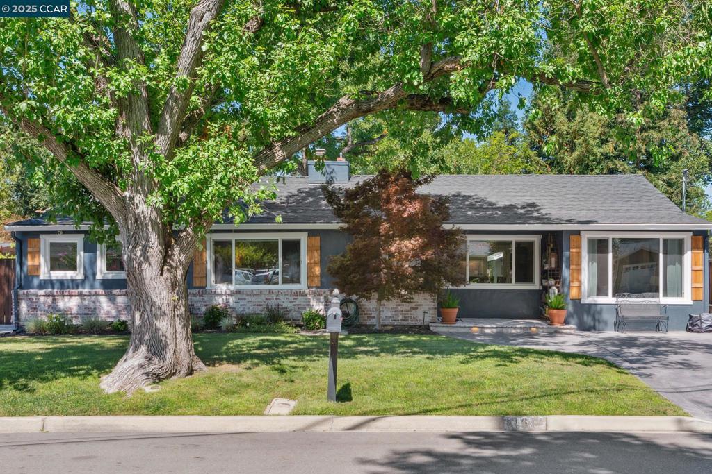 Welcome to a home that’s as easy to live in as it is to love. Nestled in serene, tree-lined Cameo Acres Danville—this single-level treasure is updated throughout, this 4bed/3bath rancher offers a practical floor plan and comfortable style on a generous .27-acre lot. Detached garage and oversized backyard offer amazing opportunities complete with a hot tub, chicken coop, giant side yards and raised garden beds; perfect for entertaining small scale or large. Backyard welcomes you with all-new flat-work on both driveways and patio with full kitchen island, plus a reimagined yard with new landscaping, grass, sprinklers, pathways, and lighting—an outdoor haven with both beauty and utility. Fresh exterior paint with a remodeled kitchen, updated baths, and a sleek new fireplace surround with insert. Garage feels brand new with a concrete floor, sheetrock, and lighting, with new fans and fixtures inside the home. Newer roof, windows, and AC/furnace (~10yrs). Just minutes from Mt. Diablo State Park, you’ll find hiking trails, biking routes. For recreation and community, Diablo Country Club and Green Valley pool offer year-round opportunities to gather w/ friends, play, and unwind. Just down the street you'll find top-rated San Ramon Valley schools. A rare find that won't last long!!!