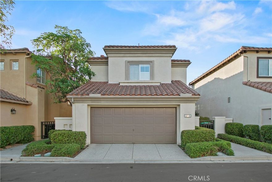 Stunning Tustin Ranch home offers a great layout with maximum use of space well appointed forms living room with fireplace secondary gathering space is available in the family good sized kitchen and tons of cabinet space for all your needs kitchen features a sit up eating bar plus a sunny eating area Holidays will be a breeze with the formal dining room large enough for a party well appointed and all good sized bedrooms upstairs spacious master suite with master bath offers duel vanities shower and separate tub enjoy new wood floors new carpet baseboards gorgeous toned interior paint wonderful community with pool and spa enjoy award wining schools and close proximity to tons of dining shopping and entertainment enjoy the outdoors golf course and peters canyon trails