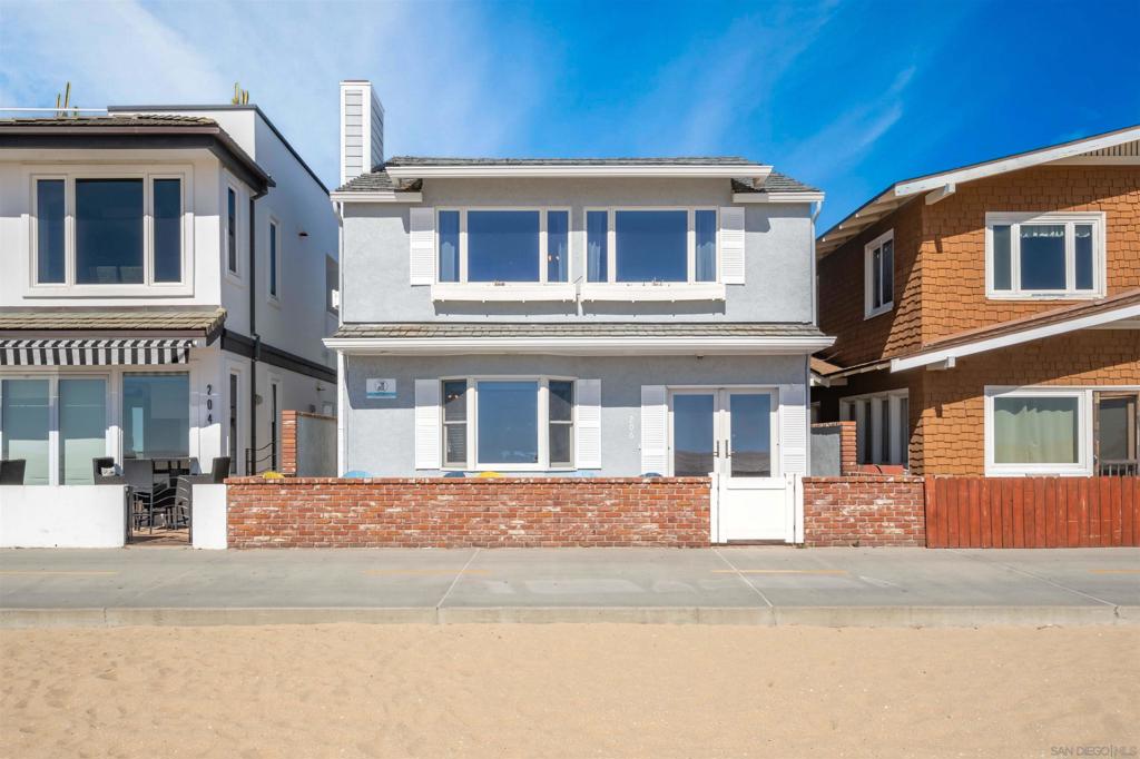Vacation home with a short term lodging permit! Beachfront living in the HEART of Newport Beach! Step right onto the sand from this rare 3 bed, 2 bath and 1 half bath, 2-story coastal home, perfectly situated on the boardwalk with unobstructed views of the Newport Pier, Catalina Island, and the sparkling Pacific Ocean. Spanning 1,583 sq ft, this home combines relaxed seaside living with an unbeatable location. What truly sets this property apart is its short-term rental permit a rare and highly coveted opportunity in Newport Beach. Live here full-time, enjoy it as a vacation retreat, or generate exceptional income through Airbnb. Enjoy morning coffee or sunset cocktails from your private outdoor deck as the ocean breeze drifts in. Inside, an open concept layout, sun filled living spaces, and three generously sized bedrooms make it ideal for family living, weekend getaways, or entertaining. Whether you’re looking for a family friendly escape or a high demand investment property, this home offers the best of both worlds right on the sand in one of California’s most iconic coastal destinations.