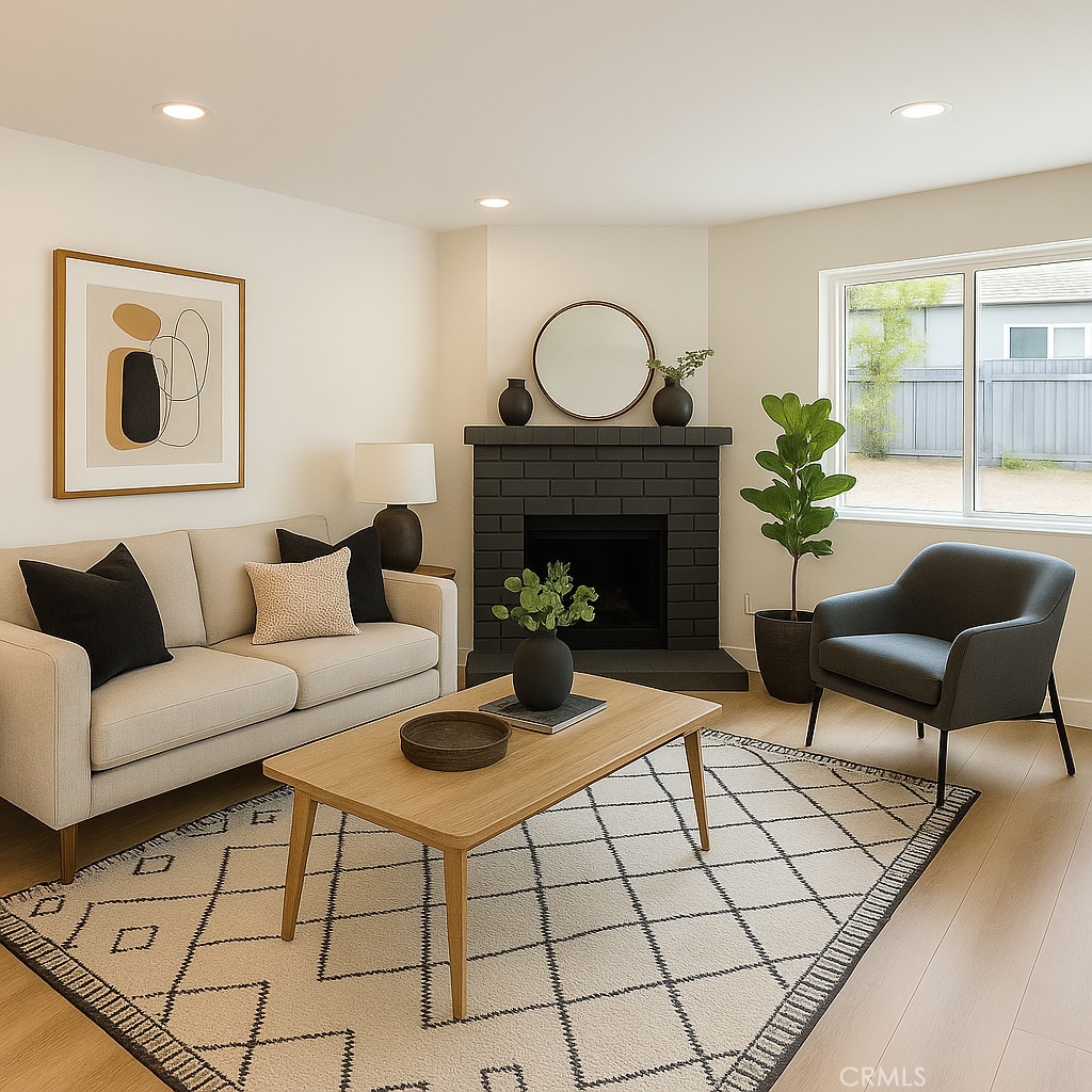 Welcome home to this beautifully remodeled 2-bedroom, 2-bathroom condo situated in a small, peaceful community on a quiet side street. Thoughtfully updated with modern finishes and neutral tones throughout, this home offers a fresh and inviting feel from the moment you walk in.
The light-filled open layout features a stylish kitchen, spacious living area, and convenient in-unit washer and dryer space. Both bedrooms are generously sized, and the bathrooms have been tastefully remodeled with contemporary fixtures and finishes.
Ideally located near top-rated schools, shopping, restaurants, hospitals, and freeway access, this condo perfectly blends comfort, style, and convenience — making it an excellent choice for both first-time buyers and those looking to downsize.