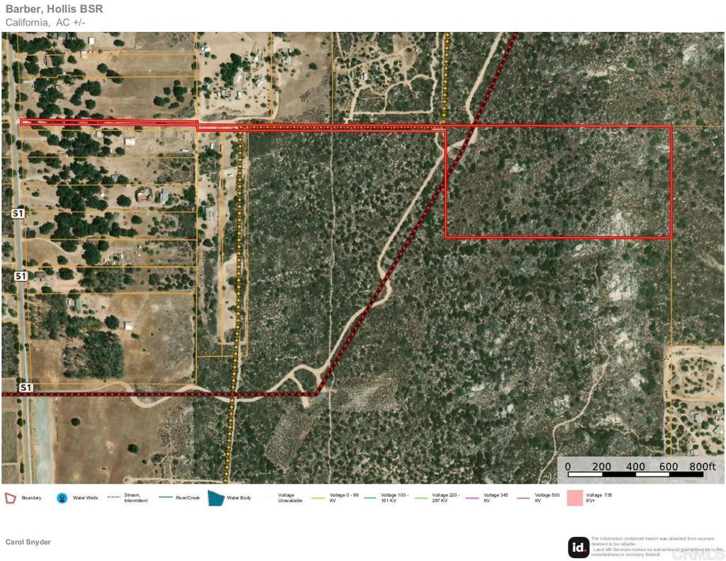 20 acres Buckman Springs Road