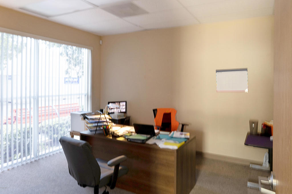 Excellent location with great access from freeways, and down town Oxnard. High ceiling and newer heating unit in main shop. offices are split and have separate entrances and alarm systems.