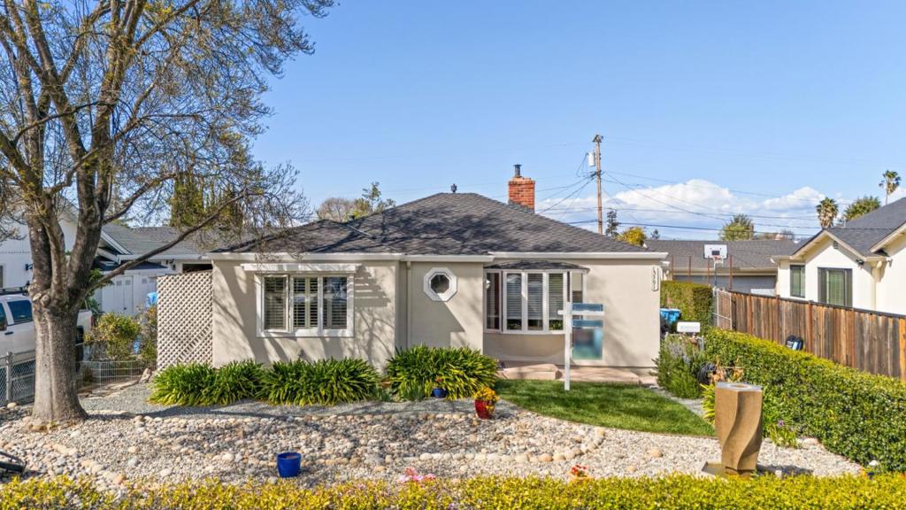 Without any exaggeration, this gem is located in one of the "very best of the best" locations in all of Cambrian Park, in the very heart of "95124". One of the quietest streets in all of Cambrian Park. Highly sought-out schools! In fact, some of the highest rated schools in the entire South Bay. The current owner has lived here for 43 years and is ready to pass the "baton". Wonderful curb-appeal as you pull up to the property. Very low maintenance, enclosed and beautifully landscaped/spacious front yard. Super-long driveway allowing many vehicles to be parked on the property and off the street. Detached garage at the end of the driveway. The backyard is extremely spacious as well as this property sits on an approximate 8,000 square foot lot. Imagine, too, living on such a peaceful street, away from any intersection, just a one-minute walk to Houge Park which boasts a myriad of swing sets, big kid and small kid play structures, picnic tables, etc. Currently one of the bedrooms is being utilized as a spacious office and library. The other two bedrooms are completely opposite of one another and the primary bedroom has it's own private bathroom. ***** NOTE: The interior photos are virtually staged and don't reflect the current interior as the property is still being lived in. *****