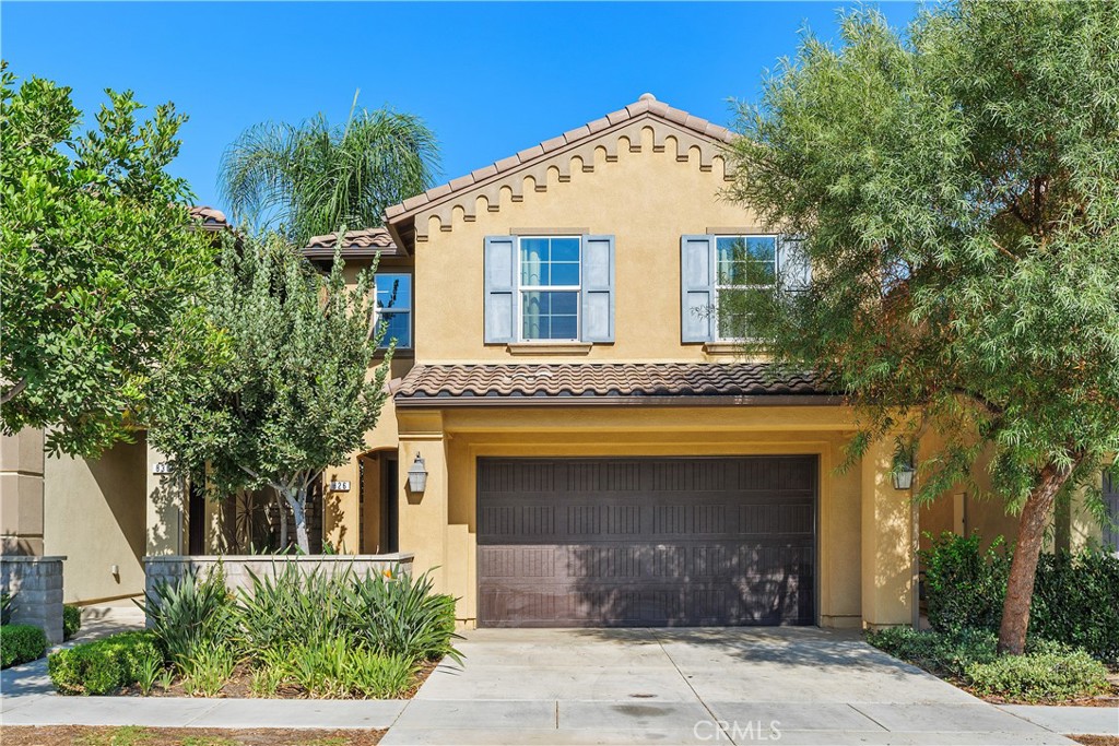 Built in 2017, this former builder’s model home is a Modern Energy Star Certified property designed for comfort and efficiency. Offering a flexible layout with four bedrooms and three bathrooms (public record shows three bedrooms), this residence features a convenient first-floor bedroom and full bath.Spanning approximately 2,439 square feet, the home showcases an open and airy floor plan filled with natural light. The main level features durable wood-style flooring, while the upper level and stairs are finished with carpet for comfort. The chef’s kitchen includes a large center island with seating, stainless steel appliances, solid-surface countertops, a gas range, plentiful cabinetry, a walk-in pantry, and an adjoining dining area that flows seamlessly to a private enclosed patio—ideal for both everyday living and entertaining.Upstairs, a spacious loft offers versatility for whatever suits your needs. The primary suite includes a walk-in closet with custom organizers and a spa-inspired en-suite bathroom with dual vanities, soaking tub, and separate shower. Two additional upstairs bedrooms share a full bath, while a second-floor laundry room adds everyday convenience.Located in the gated Harvest community, residents enjoy resort-style amenities including a pool and spa, clubhouse, fitness center, BBQ areas, community gardens, and playgrounds. Additional highlights include an attached two-car garage, tankless water heater, low HOA dues, and proximity to the Claremont Colleges, shopping, dining, schools, and freeway access.This upgraded, move-in-ready home is a rare opportunity in one of Upland’s most desirable gated communities!