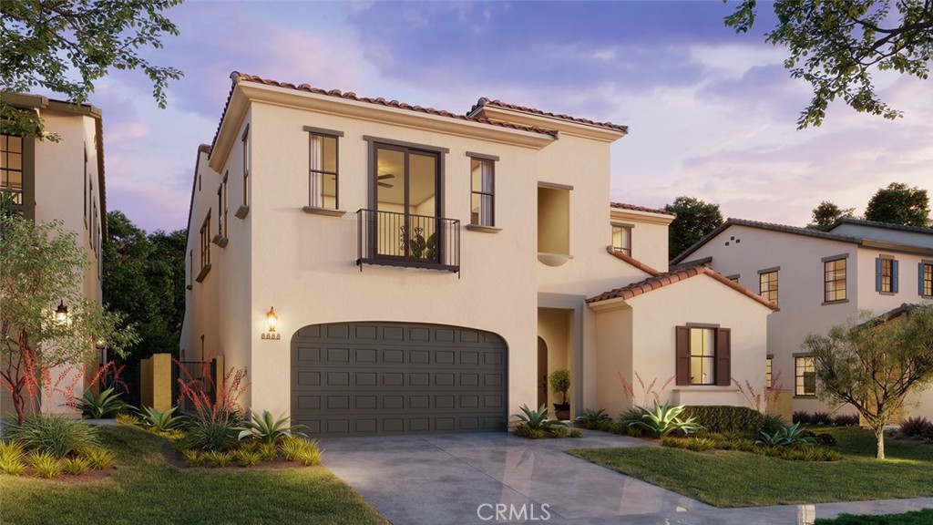 BROKERS WELCOME! Step into timeless elegance and modern sophistication in this brand-new luxury two-story home, perfectly situated within the guard-gated enclave of La Vina, offering captivating city and mountain views. Meticulously designed for comfort, style, and elevated living, this residence showcases a grand open-concept floorplan—ideal for both everyday living and elegant entertaining. At the heart of the home, the chef’s dream kitchen impresses with ceiling-height custom cabinetry, a spacious walk-in pantry, and top-of-the-line Wolf and Sub-Zero appliances—a true culinary showpiece. Thoughtfully tailored to today’s lifestyle, the home includes a first-floor en suite bedroom and a private home office, offering the perfect balance of functionality and flexibility. Upstairs, the expansive primary suite serves as a peaceful retreat, complete with a spa-inspired bathroom designed for ultimate relaxation and indulgence. Blending modern convenience with sustainable living, the home is equipped with integrated smart home technology and energy-efficient systems, including fully installed solar. Don’t miss the opportunity to own this exceptional home in one of the area’s most exclusive and scenic communities. Estimated Completion September 2025