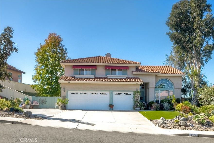 Welcome home to your picture-perfect Oceanside home. Walk thru your double doors to 4 bedrooms ,3 baths, family room with cozy fireplace, living room with dining area, high ceilings and beautiful windows that let in natural light.  Your 2nd story primary bedroom boasts walk in closet and en suite tub & shower, balcony with tile flooring and amazing views of the mountains. The kitchen with island will be the perfect place to entertain family and friends. Gas range and oven, dishwasher and refrigerator.  Laundry room with new washer and dryer and sink. 3 car garage with RV parking, central heating. The patio offers a place to seek peace and tranquility with its inviting foliage, fruit trees, and raised deck with railing with amazing valley and mountain views.  This home sunset views will take your breath away.  Close to major freeways, shopping areas, restaurants, sports arena, trails, and within just a few miles from the beach!  This home has it all! Your dream home awaits.
