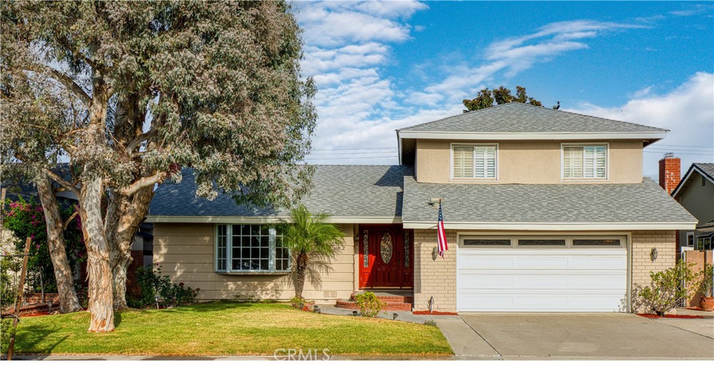 Welcome to 9682 Salisbury Lane in Cypress. This 4 bedroom 2 bathroom home offers 1,657 square feet of living space on a quiet but wide street in one of the most desirable neighborhoods in the city. The home backs directly to Oxford Academy but it is also near Cypress High School as well as the Cypress Civic Center.
The main level includes a versatile bedroom that has been thoughtfully converted into a custom home office with built-in cabinetry. The recently remodeled kitchen offers updated appliances and soft-close cabinetry, with a step-in pantry and indoor laundry room located just alongside for added convenience. There is direct access to an attached two car garage. Upstairs you will find three additional bedrooms and ample space for family and guests.
The backyard is a private retreat with a tranquil koi pond and shaded seating area creating a peaceful setting to enjoy mornings, afternoons and evenings outdoors. The combination of location, space and charm makes this property an exceptional opportunity in Cypress.