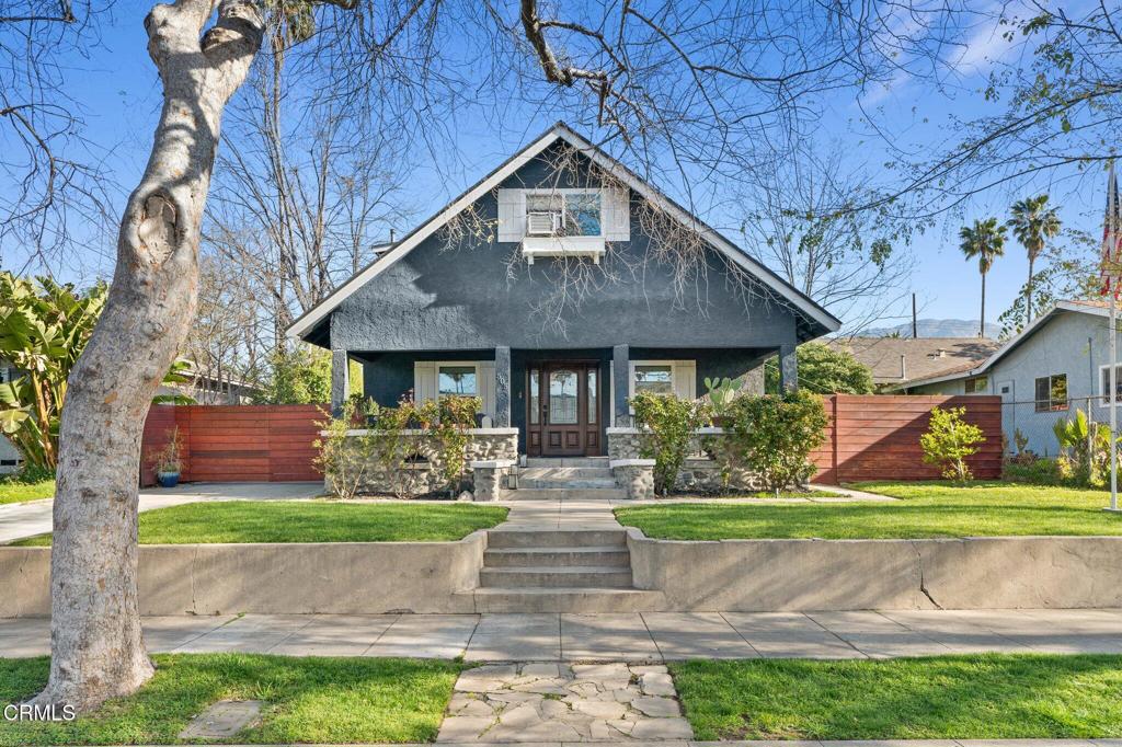 Unique opportunity to own two homes on a street to street lot, with two separate addresses. The character Craftsman on Palisade has been updated with quality and care from the finished basement to the upstairs primary bedroom with balcony with beautiful mountain views. An updated kitchen adjoins the dining room with faux fireplace, adjacent to beautiful living room. Downstairs bedroom is being used as an office, however, can be the third bedroom, with two other bedrooms upstairs. Private backyard, perfect for entertaining, with automatic gate across driveway for easy access to finished garage with storage cabinets. There is an access gate to the second house on Macdonald. The Macdonald home has two bedrooms and one bath with open floor plan and a door to the large two car garage from living room. Freshly painted with great curb appeal. Both of these properties are separately metered for all utilities. And have newer roofs. Palisade has some copper plumbing and updated electrical and newer windows. These homes are located minutes from the Rose Bowl, easy access to 210 Fwy, surrounded by character homes in a well- established neighborhood. 505 Palisade 1,516 sq. ft. and 498 Macdonald 1,014 sq. ft. per assessor.