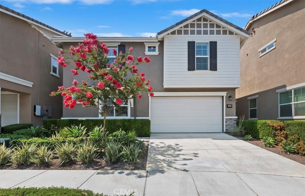 Turnkey Eastvale Home with Solar & Modern Upgrades! Welcome to this pristine, move-in-ready home featuring 4 spacious bedrooms and 3 full bathrooms. Located in a desirable Eastvale neighborhood, this home is ideal for families and guests alike, with one bedroom and full bathroom conveniently located on the main floor. As you step inside, you’re greeted by upgraded laminate flooring throughout the living areas, providing a sleek, uniform look that's both stylish and easy to maintain. The open-concept design allows for seamless entertaining, with a large kitchen island perfect for additional seating, plus stainless steel appliances, granite countertops, and custom cabinetry offering ample storage. Upstairs, you’ll find a versatile loft space, perfect for a family room, game room, or home office. The generous master suite is a true retreat, featuring a spa-like en-suite bathroom with a deep soaking tub, dual sinks, and a spacious walk-in closet. Three additional bedrooms, a secondary bathroom, and an upstairs laundry room for added convenience complete the upper level. The private, low-maintenance backyard is ideal for relaxing or hosting outdoor gatherings. Plus, the home comes with a 2-car garage, including a Tesla wall charger for electric vehicle owners. Additional highlights include paid-off solar panels, a paid-off water softener system, and access to community amenities, including a refreshing pool to beat the heat.
Don’t miss out on this incredible opportunity—schedule your private showing today!