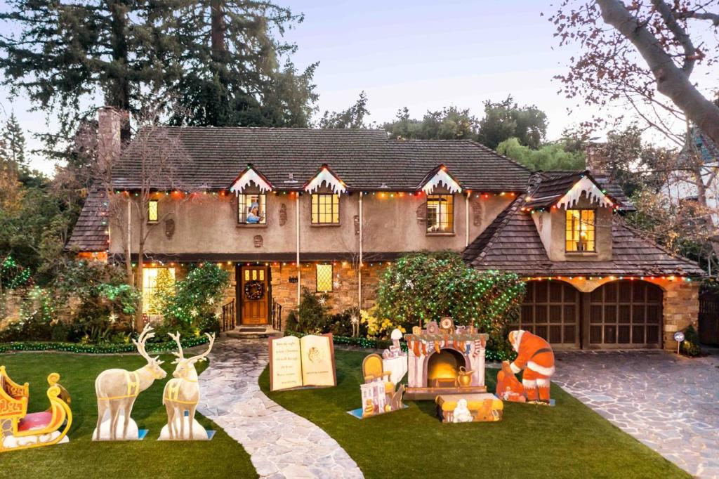 On over 1/4 - acre on one of the best blocks in all of Palo Alto resides this elegant 4-bedroom home that showcases Old-World charm and character. A circa-1930s facade opens to over 3,100 sf of space emanating warmth and hospitality throughout. Enjoy a traditional floorplan with expansive gathering areas, a large kitchen, downstairs family/media room, and the primary suite with its own sitting room and fireplace. A venue that feels straight out of the pages of The Secret Garden awaits in the backyard, with bountiful flowers and trees throughout, while ample patio space, a spa, and built-in grill provide venues for outdoor enjoyment. Known affectionately as Christmas Tree Lane, this street is renowned for both its sense of community as well as its intricately decorated homes every December, and is just steps from Rinconada Park, less than 5 minutes to University Avenue, convenient to Stanford University, and within walking distance of top-ranked schools (buyer to verify eligibility).
