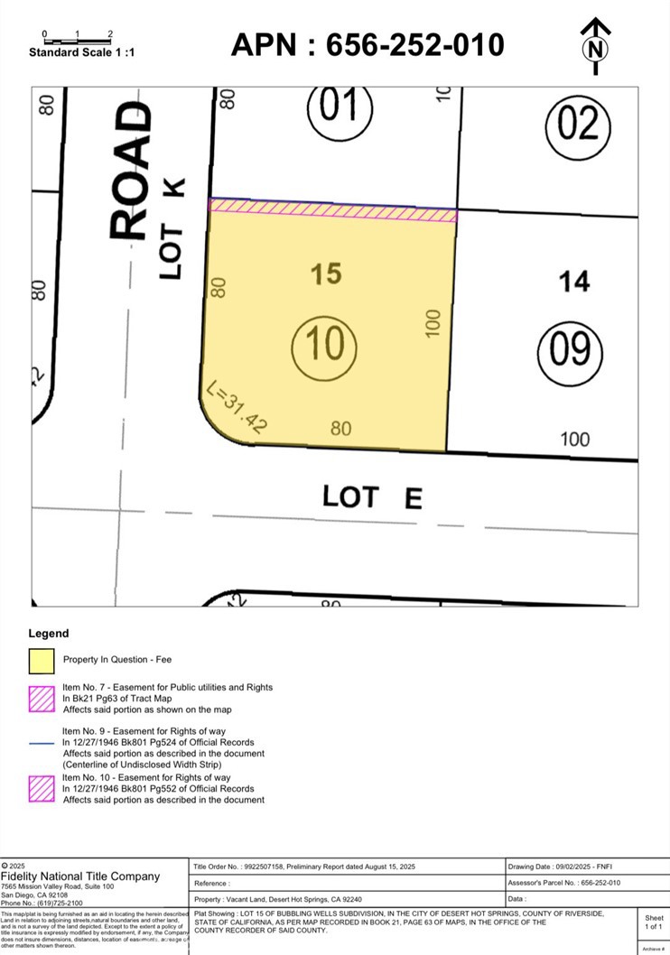 Bubbling Wells - Land