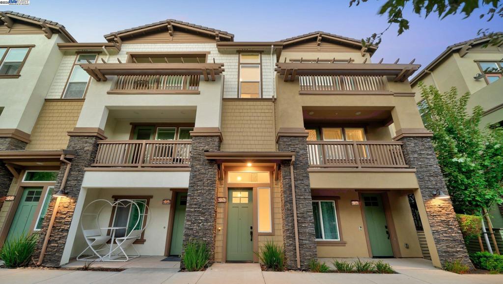 Welcome to The Enclave at Mission Falls – Sierra Collection, where luxury and convenience meet in this southwest-facing, tri-level townhome-style condo. Offering 1,515 sq ft of modern living space, this beautifully designed home features 2 spacious bedrooms, 2 bathrooms, a private elevator, and an attached 1-car garage. All living areas and bedrooms are located on the third floor, providing both privacy and functionality. Enjoy high-end finishes throughout, including custom wood cabinetry with European-style concealed hinges, granite countertops with a 6" backsplash, and Whirlpool stainless steel appliances. Recent upgrades include new LVP flooring throughout (excluding bedrooms), updated staircase lighting, and Shaw carpeting in the bedrooms. Additional features include LED lighting, 17x17 tile flooring, craftsman-style interior doors, and 5¼" baseboards. This smart home includes Century Home Connect, dual-zone heating & air, tankless water heater, and solar energy system. A covered deck adds the perfect outdoor touch for relaxing or entertaining. Located within walking distance to Warm Springs Elementary, this home offers exceptional comfort in a prime location. Enjoy easy access to 680/880 freeways and the Warm Springs BART station—perfect for commuters!