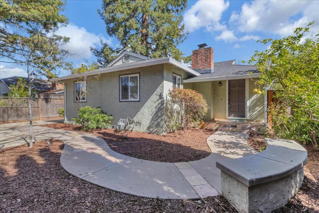 Lovely remodeled 3BR/2BA home featuring a remodeled and expanded eat-in kitchen with plenty of counter space, brand new stove and hood, and custom high-end cabinetry. Open to the living room and access to the back yard makes entertaining a breeze. Brand new guest bath room, Brand new engineering wood floor throughout the house, fresh paints inside, new garage door. Nicely landscaped yard is a peaceful oasis to enjoy time with friends and a great place for kids to play. The spacious master suite is quietly located in the rear of the home and includes a generous walk-in closet and remodeled bathroom with access to the back yard. Close to parks, The Willows Market, downtown Palo Alto, and many other conveniences. Don't miss this beautiful house!