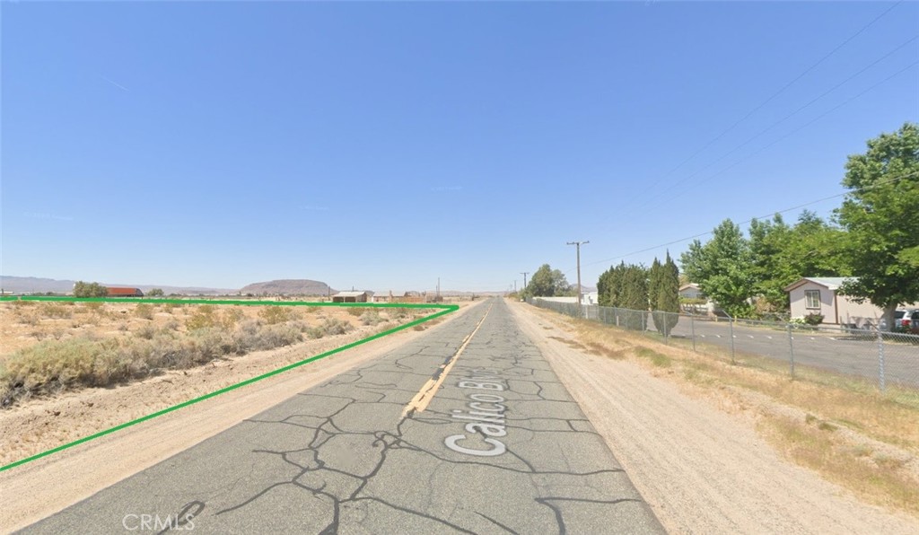 37101 Calico Blvd, Yermo, CA 92398
APN: 0537-101-08
The subject property is a 2.45+- acre large ranch/horse property with 300+ feet of highway frontage and 300 feet of Calico Blvd road frontage. This property would be good for commercial uses (with a rezone), a digital billboard/sign, a mobile home park, public storage, etc.
GPS Coordinates:
NE Corner: 34.908828, -116.850505
NW Corner: 34.908810, -116.851512
SE Corner: 34.907837, -116.850497
SW Corner: 34.907703, -116.851496