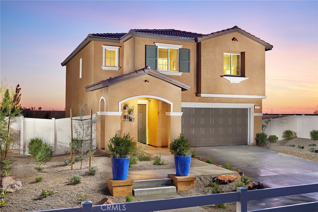 NEW CONSTRUCTION - SINGLE-FAMILY HOMES - QUICK MOVE HOME! Welcome to Seneca Pointe IV, a stunning collection of single-family homes ranging from 1,775 sq. ft. to 1,874 sq. ft. in the city of Adelanto. This Residence 1775 plans leaves nothing to be desired, showcasing a beautiful front porch and an elegant, inviting entryway that opens to an airy and spacious Great Room, Kitchen and Dining space designed for gathering together. Chef-inspired meals are a breeze in the gourmet Kitchen with stylish cabinetry, granite counter tops, brand, new stainless-steel appliances and pantry. Upstairs, an over-sized Loft lends a perfect space for studying, movie night or just lounging. The additional, generously-sized extra Bedrooms and Bath with dual sink complement the space. The Primary Suite is a welcome refuge from the day, offering an expansive space to relax and unwind while the Primary Bath offers an oversized shower, dual sink vanity and amazing walk-in closet. Your dream outdoor oasis awaits with a large back yard space just waiting for your imagination. Other amazing features include "Americas Smart Home Technology" for Home Automation at your fingertips, LED recessed lighting, and much more.