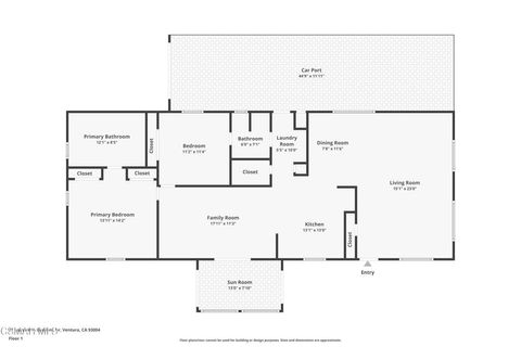 Tiny photo for 92 Poinsettia Gardens Drive, Ventura, CA 93004 (MLS # 226000064)