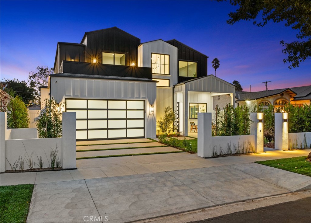Newly built Encino home boasting top notch luxurious finishes and craftsmanship throughout. Bright and open floor plan with soaring high ceilings which flood the home with natural light. Sleek chefs kitchen displaying an oversized center island, custom cabinetry and top of the line appliances. Large glass doors lead to the entertainers yard with the built-in BBQ with bar seating and ample grassy space. Upstairs you will find the primary suite featuring vaulted ceilings, cozy fireplace, walk in closet space. Indulging bathroom with soaking tub, walk in shower and dual vanity and oversize balcony overlooking to the yard and two additional en-suites. Home also features a spacious 2 bed ADU perfect for an in home office or in-laws suite. Additional amenities include smart system, surround sound system and security cameras throughout. Perfectly nestled on quiet tree lined street just minutes from shopping, restaurants and schools THIS IS A MUST SEE !