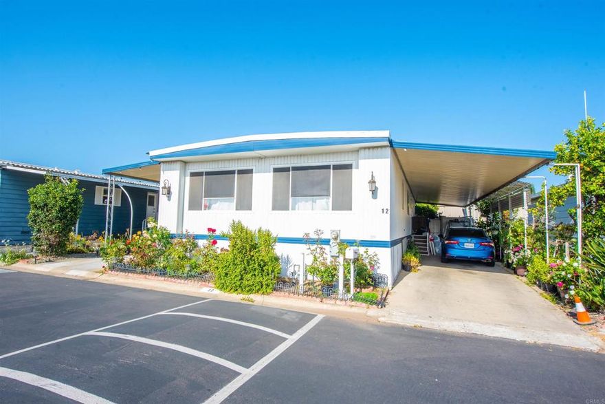 "Price Improvement" Beautifully Updated Manufactured Home in 55+ Senior Community. Welcome to this bright and inviting manufactured home located in a well-maintained senior community where one resident must be 55 or older. Move-in ready and tastefully updated throughout, this charming home features a spacious, remodeled kitchen with newer appliances and generous counter space—perfect for everyday living and entertaining. Enjoy laminate flooring, recently repainted interiors in warm, neutral tones, and a smart layout that includes a separate living room, dining area, and cozy den. For added convenience, the property includes an extra room and sink, one storage shed, and parking for at least two vehicles. It has a new HVAC Unit installed a year ago. This peaceful senior park offers a reasonable monthly space lease that includes water, sewer, and trash services—making it a great value for comfortable living.