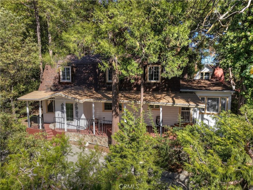 First time on the market since 1956!

This rare find sits on nearly an acre of level, usable land, this special property offers room to roam and enjoy your own private retreat. Tucked away off the main road, it provides wonderful seclusion and privacy once you head up the driveway.  Of the two separate units on the property, the main home features 3 bedrooms and 2 bathrooms, plus a dining room, a living room and bonus room with a fireplace, perfect for cozy gatherings. The living room also boasts its own fireplace, adding charm and warmth. Upstairs you’ll find the bedrooms (even though you go through one bedroom to reach the main bedroom) and a full bath. While downstairs, the kitchen includes a convenient laundry area.  Adding even more value, the property includes a 1-bedroom, 1-bathroom Additional Dwelling Unit (ADU) complete with its own range and refrigerator. Between the two dwellings lies a charming courtyard patio, perfect for outdoor gatherings and creating a comfortable connection between indoor and outdoor living. The fully fenced property offers ample space for gardening, entertaining, or simply enjoying the open setting. With dual access and plenty of parking, this property combines comfort, versatility and true mountain-style privacy--all on a generous parcel you can truly make your own. If you work down the hill, this home is very commuter friendly. One minute drive to the Hwy 138 and you're not far from Silverwood Lake, Hesperia and more or Hwy 138 to the 18 to the 210.. A rare find with endless potential—this property is ready for its next chapter.