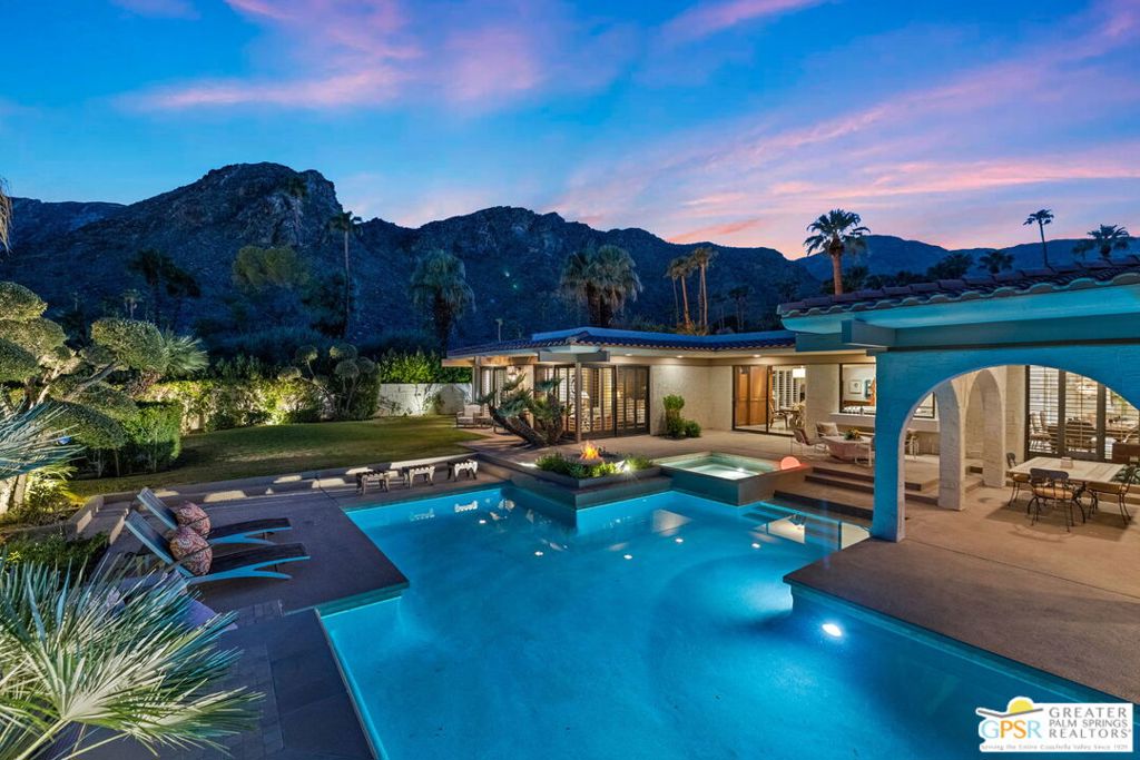 *** Tenant occupied until 12/01/2025 *** Furnished Long-Term Lease in Thunderbird Country Club! Experience refined desert living in this beautifully furnished 4-bedroom, 4-bathroom home located in the exclusive, guard-gated Thunderbird Country Club in Rancho Mirage. Offered for a minimum one-year lease, this residence is perfect for those seeking a private, luxurious retreat in the heart of the Coachella Valley. Designed for comfort and elegance, the home features breathtaking views of the Santa Rosa and San Jacinto Mountains, creating a picturesque backdrop from nearly every room. The thoughtfully designed layout features a spacious master suite with stunning views of the pool and a breathtaking eastern exposure, perfect for enjoying sunrises and moonlit mountain evenings. A second en-suite bedroom provides added privacy, while the two guest bedrooms share a Jack-and-Jill bath, making it ideal for families or guests. Multiple outdoor areas offer a seamless indoor-outdoor lifestyle, including a charming trellised patio with string lightsan inviting setting for alfresco dining or quiet evenings under the stars. Located just minutes from El Paseo, you'll enjoy proximity to upscale shopping, fine dining, art galleries, and more, with easy access to Palm Springs and other desert cities. This home comes fully furnished with tasteful, high-end decor and is move-in ready for tenants seeking comfort, privacy, and timeless desert sophistication.