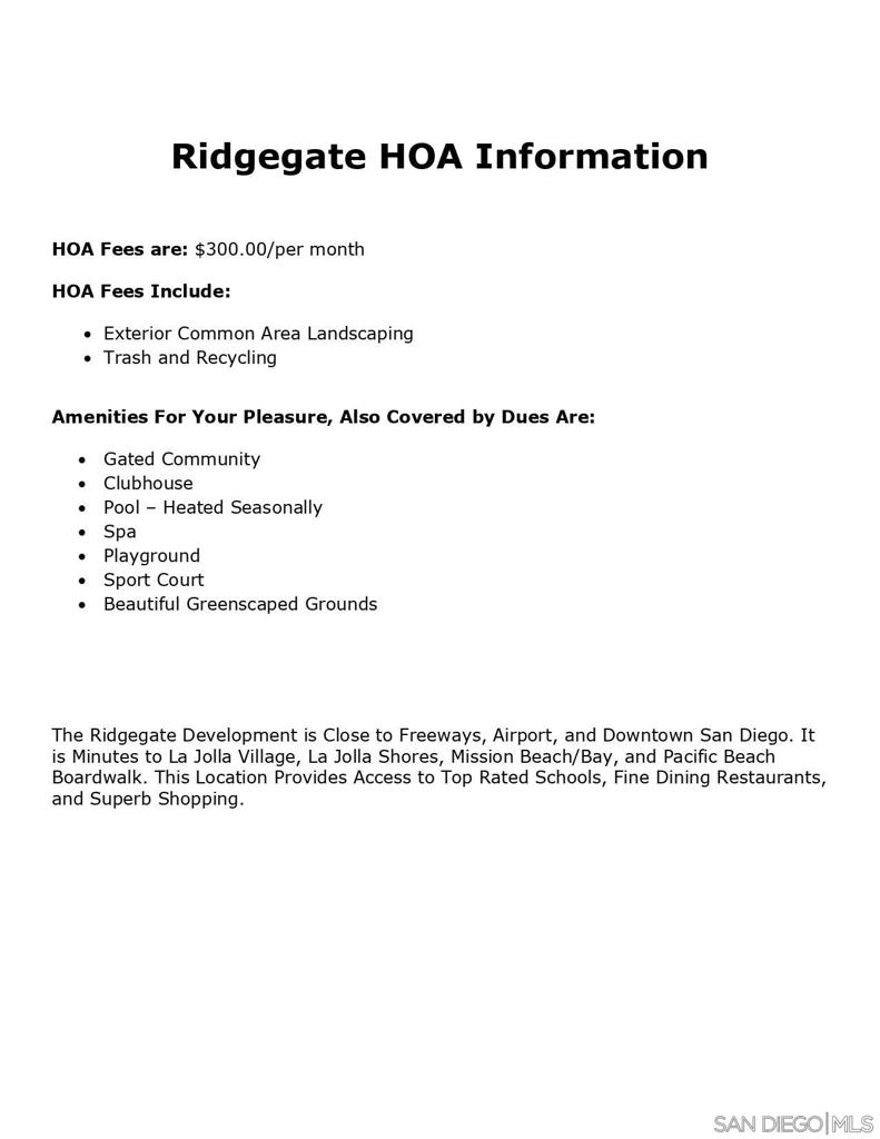 La Jolla - Residential