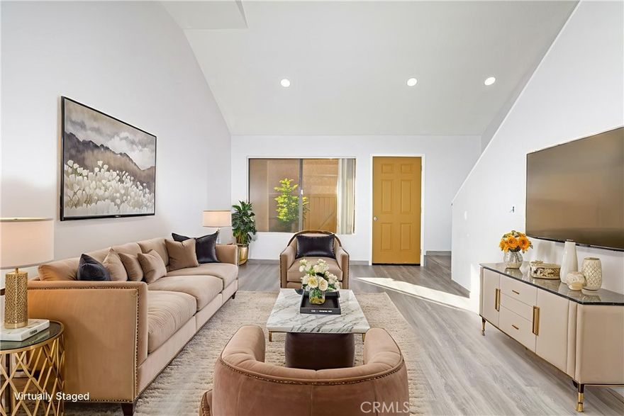 Welcome to this stunning 2-bedroom, 2-bath condo offering 951 sq. ft. of stylish and comfortable living space. Recently renovated from top to bottom, this home features brand-new interior paint, a modern kitchen, new flooring throughout, and fully updated bathrooms .Residents enjoy access to a well-maintained community pool and a convenient location near shopping, dining, parks, and major commuter routes. Whether you’re a first-time buyer, downsizing, or investing, this home offers style, comfort, and convenience all in one.
Don’t miss your chance to make this modern condo your new home!