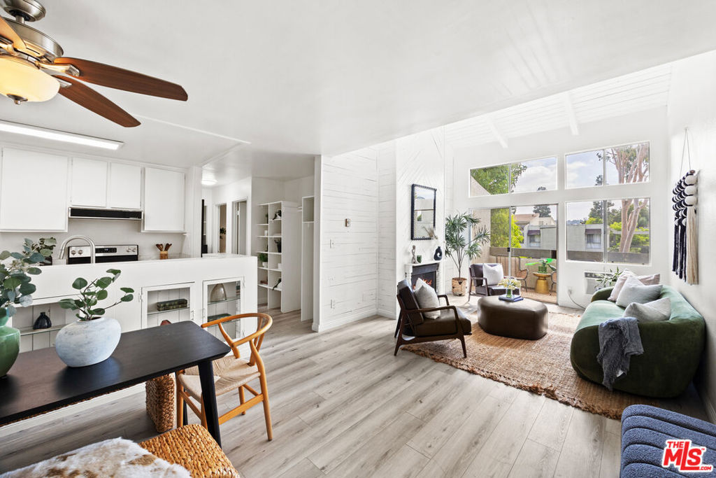 This newly remodeled 2-bedroom, 2-bath top-floor corner unit in Culver City offers a bright and modern living space with high ceilings, skylights, and abundant natural light throughout. The open layout is enhanced by stylish upgrades, including a brand new refrigerator and washer/dryer combo, blending comfort and convenience. A private balcony extends the living area outdoors, overlooking the serene community pond and creating a quiet, inviting retreat. Two tandem parking spaces are included, along with community amenities such as a pool, spa, recreation room/clubhouse, BBQ areas, tennis courts, and beautifully maintained water features. Perfectly situated in the heart of Culver City, the home is close to lively downtown attractions, eclectic dining, boutique shopping, and cultural venues. With easy access to top-rated schools, studios, parks, the beach, and major Westside hubs, this condo combines modern upgrades with an ideal location.