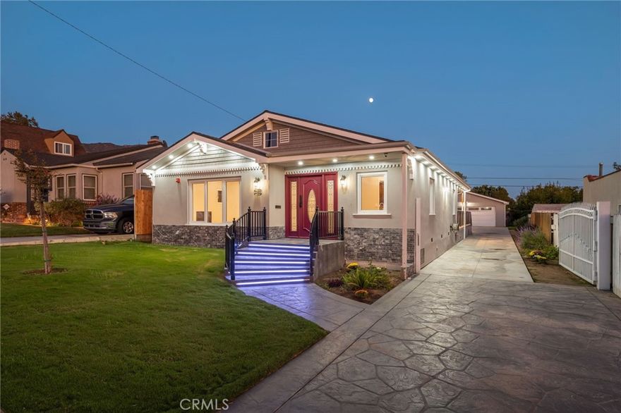 Discover modern luxury in this newly constructed in 2025, ground-up construction located in one of Glendale’s most desirable neighborhoods, just above Kenneth Road. Every detail of this home has been thoughtfully designed to blend contemporary comfort with high-end craftsmanship.



Main Home Features:

This stunning 3-bedroom, 3.5-bath residence offers approximately 2,200 sq. ft. of sophisticated living space. The open-concept layout showcases triple-panel European-style windows, three skylights, and an electric fireplace, creating a bright and inviting atmosphere.

The chef’s kitchen is equipped with Thermador appliances, Sub-Zero refrigeration, and elegant finishes — perfect for cooking and entertaining. The spa-inspired bathrooms feature tankless toilets, rainfall showers, LED temperature-controlled lighting, and lighted anti-fog vanity cabinets.

Additional highlights include dual AC systems (2-ton & 4-ton) for energy-efficient climate control, tankless water heater, and whole-home smart wiring with built-in speakers, HDMI, and Wi-Fi in every room. Bi-fold glass doors off the kitchen open seamlessly to a private patio for outdoor dining and relaxation.



Garage, ADU & Outdoor Space:

The property includes a 2-car garage with a workshop area, and a 750 sq. ft. ADU-ready unit, separately metered — ideal for guests, extended family, or rental income. The secure gated driveway and spacious yard provide comfort, privacy, and the perfect setting for entertaining.



Experience the best of Glendale living with modern luxury, functionality, and thoughtful design throughout.