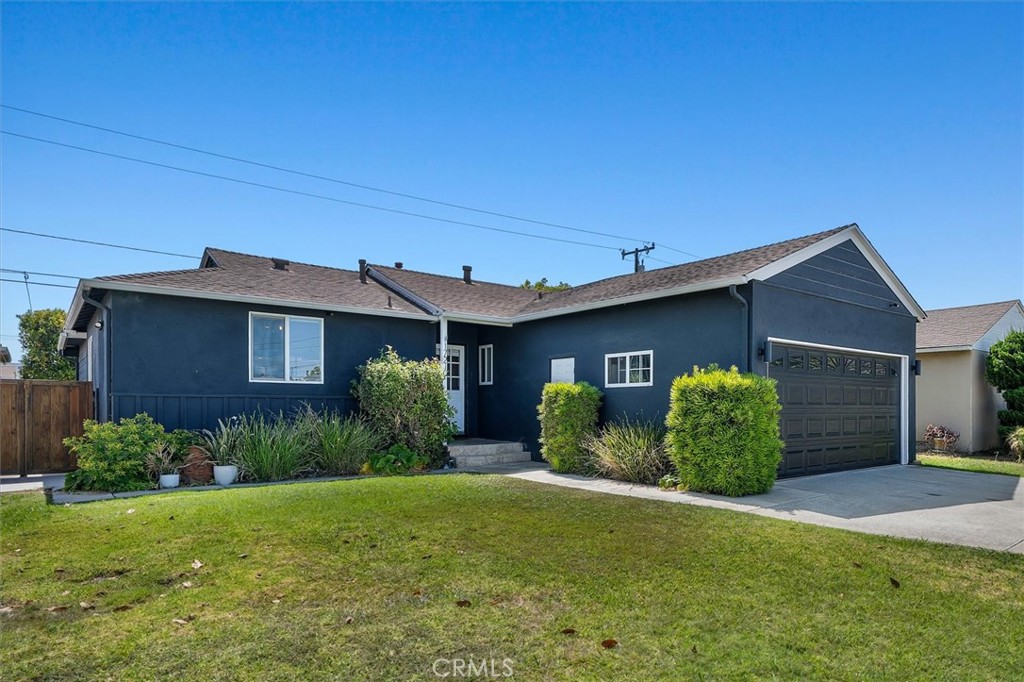 Welcome to 17210 Haas Avenue — a beautifully updated 4-bedroom, 2-bathroom home on a quiet street in a highly desirable Torrance neighborhood. Inside, the open floor plan creates a natural flow between the kitchen, dining, and living areas — perfect for gatherings or just spreading out and relaxing. The heart of the home is the fully remodeled kitchen, thoughtfully redesigned by the owners with a massive island, bar seating, bold black cabinetry, stainless steel appliances, and stylish fixtures. It’s a space that feels as good as it looks. Just off the living room, a finished bonus room adds charm and versatility, with large interior windows that bring in extra light and character. Whether you're working, creating, or unwinding, it’s a flexible space you’ll actually use. All four bedrooms are generously sized, and both bathrooms are fresh and functional — with the option to add your own touch down the line. Out back, the private yard offers space to entertain or relax, plus a detached shed with air conditioning that’s perfect for storage, a home gym, workshop, or extra work space. With thoughtful upgrades throughout and a layout that just makes sense, this move-in-ready home has the kind of feel that’s hard to find — and even harder to let go of.