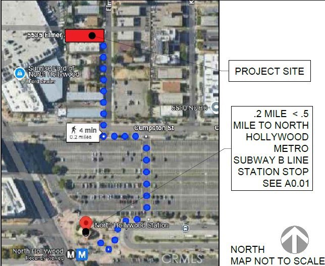 ED1 DEVELOPMENT OPPORTUNITY IN THE HEART OF NoHo Arts District – RTI Plans for 57 Units, with zero parking requirement! Prime location offers unparalleled convenience, situated just steps from the Metro station, renowned dining, vibrant bars, and premier entertainment options that define North Hollywood’s dynamic lifestyle. This property will be delivered with RTI plans, fully approved for the construction of a 57-unit development—offering a streamlined path for development in a high-demand area. Complete project documentation will be available to serious buyers with qualifying offers.