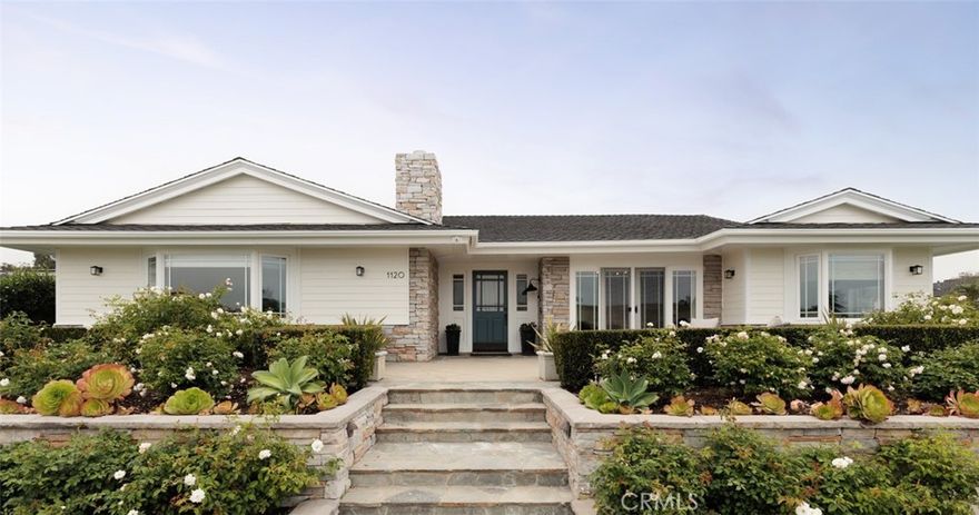 Spanning over 3,000 square feet, this light filled residence features 4 spacious bedrooms and 3.5 beautifully appointed baths. An open floor plan includes a grand great room, elegant dining area, and a chic wet bar that flows seamlessly to a private backyard retreat, perfect for entertaining or quiet relaxation. The chef’s kitchen is a true showpiece, boasting professional grade stainless appliances, a 6-burner range, floating shelves with a striking tile backsplash, a water filtration system, and a charming breakfast nook with a bay window. The luxurious primary suite is a private sanctuary with direct patio access, a spa-inspired bath with soaking tub, walk-in shower, makeup vanity, and an expansive walk in closet. Two guest bedrooms share a stylish dual-vanity bath, while a fourth en-suite bedroom offers flexibility as a guest suite or home office. Thoughtful design elements include coffered ceilings, rich ¾-inch Merbau hardwood floors, custom cabinetry, oil-rubbed bronze hardware, dual-zone HVAC, and a full security system. A dedicated laundry room adds convenience with built-in storage, wash basin, and side entry. Enjoy the serenity of your sun-drenched backyard with a sparkling pool, or engage with neighbors from your charming front patio. Enjoy the serenity of your sun-drenched backyard with a sparkling pool, or engage with neighbors from your charming front patio. Just minutes from Balboa Island, world renowned shopping at Fashion Island, Whole Foods, the Newport Beach Country Club, and the boutiques of Corona del Mar Village, this is a rare offering in one of the most sought after communities on the California coast.