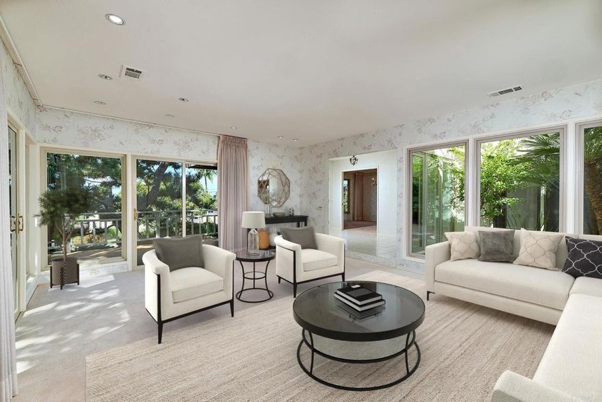 Beautifully custom-built single-story home on a quiet cul-de-sac in the heart of Olde Carlsbad, lovingly maintained by its original owners. Set on an expansive 27,900 sq. ft. private lot with ocean views, this residence blends coastal charm, timeless design, and serene privacy. Bright, open living spaces and a thoughtful layout offer comfort, effortless entertaining, and excellent multi-generational living potential. Enjoy a private backyard retreat with sparkling pool, mature landscaping, and ocean-view terrace for al fresco dining and sunsets. Prime location near top-rated schools, beaches, parks, and dining, with easy freeway access. Re-roofed in 2019. Original plans and inspection reports available. Priced thoughtfully with updates in mind, this home reflects true pride of ownership.