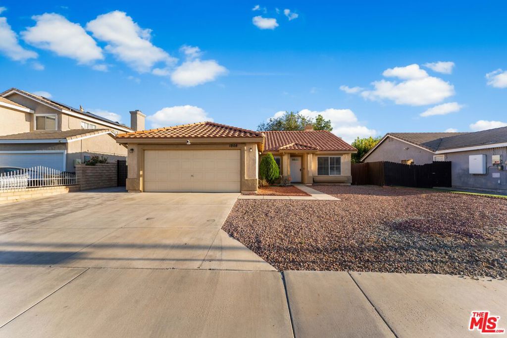 Welcome to 1808 Keaton Way, a beautifully upgraded single-story home in Lancaster featuring 4 bedrooms, 2 bathrooms, and 1,556 sq ft of comfortable living space. From the moment you step inside, you're greeted by a warm and inviting atmosphere highlighted by modern finishes throughout. The open living areas are enhanced with sleek LVP flooring and recessed lighting, creating a bright and stylish setting perfect for both everyday living and entertaining. The kitchen stands out with its custom-made island, granite countertops, and ample cabinetry, making it an ideal space for cooking, dining, and gathering with loved ones. Each bedroom is generously sized, offering flexibility for family, guests, or a home office, while the bathrooms provide both convenience and charm. Stepping outside, the backyard has been newly landscaped and thoughtfully designed to be an extension of your living space, featuring a covered patio where you can relax, host barbecues, or enjoy evening sunsets. Blending comfort, functionality, and modern touches, this home offers an ideal retreat in a desirable Lancaster neighborhood.