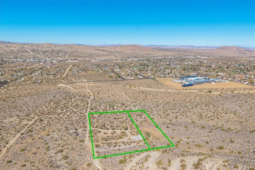 Take a trip to this wondrous hillside location just below the home the Rat Pack used to frequent as a retreat in Yucca Valley. Welcome to 7995 Jericho Road! This is two good sized parcels being sold together that have gorgeous panoramic views and a lot of potential. TOTALING just under two and three quarter acres combined, the main plot is 1.71 acres and the attached parcel to the East is a 1 acre parcel. And with power poles at the property line and a defunct slab where a 1300 square foot home once stood this would make for a great rural getaway. There is no water at the property. The property address is registered with the Town of Yucca Valley and is currently zoned as residential as a result of the home that was there at one time. 
The seller's are also selling a package of 5 parcels (80 acres) in Morongo Valley right on the Hwy. as well as other parcels in Morongo Valley. Could be a great package deal for development. Located close to all the high desert has to offer and a great jump off point or landing spot for the areas attractions, tourism sites like the Joshua Tree National Park which is only 10 miles away to the main entrance.