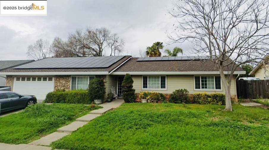 Listed far below value for a quick sale! Bring your imagination and TLC to this lovely and spacious 4 bedrooms, 2 and a half baths single-story home on a huge lot in the desirable Guttridge neighborhood. Loads of upgrades including whole house fan, plantation shutters, and a water softener system. Relax in your secluded backyard retreat with an in-ground pool with automatic pool cover and separated lush green area. Owned solar! Close to Elk Grove High School and Elk Grove Park.