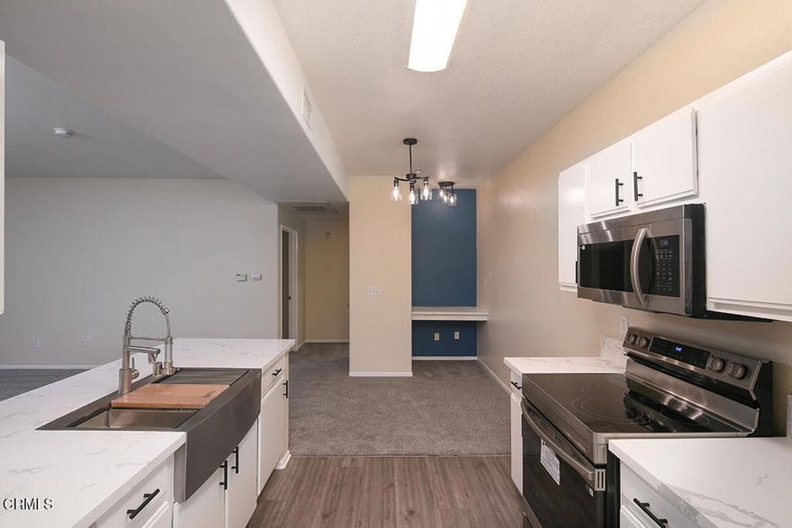 Welcome to 24909 Madison Unit 8-24, a beautifully refreshed 2-bedroom, 2-bath condo offering both comfort and convenience in the heart of Murrieta. Recently updated with new appliances, fresh paint, modern countertops, and upgraded flooring, this home is move-in ready and designed for easy living. Inside, the open layout creates a bright and inviting atmosphere. The primary suite features a spacious walk-in closet and private bath, while the second bedroom and full bath provide flexibility for family, guests, or a home office. The kitchen flows seamlessly into the living and dining areas, making it easy to cook, entertain, or simply relax at home. Set within a quiet, well-kept community, residents enjoy a peaceful setting while being just minutes from shopping, dining, schools, and convenient freeway access. Whether you're looking for your first home, a downsize, or a smart investment, this condo checks all the boxes.