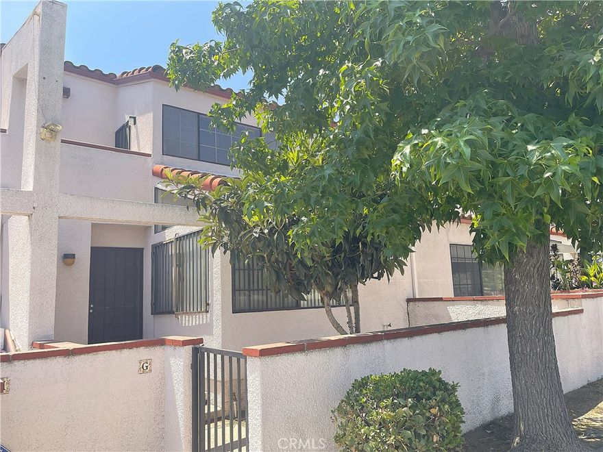 Welcome to this charming and spacious 3-bedroom, 2.5-bath, 2-story townhouse in a quiet community with excellent security, located next to the San Gabriel police station. This well-maintained home features soaring vaulted ceilings, large windows, and a bright, airy living area perfect for family gatherings and entertaining. The open-concept living and dining room offers flexibility and warmth, with direct flow into a cozy kitchen equipped with ample cabinetry and a breakfast bar.



Upstairs, the oversized primary bedroom boasts high ceilings, a full wall of closet space, and a unique loft-style nook ideal for extra storage.  The additional 2 bedrooms offer generous natural light.  The master bedroom and one of the side bedrooms each have access to a private balcony, perfect for relaxing mornings or evening breezes.



The unit includes central air and heat, in-unit laundry hookups, and a private two-car garage. Enjoy the privacy of your enclosed front yard, shaded by mature trees, and the security of a well-maintained complex with wide driveways and lush greenery.

Conveniently located near schools, parks, shopping centers, and easy freeway access, this home is ideal for first-time buyers, families, or investors. With great bones and tons of potential, this townhouse is ready for your personal touch. Don’t miss the opportunity to make this inviting space or an excellent investment your own.