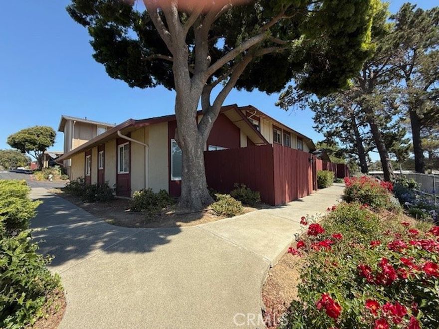 Opportunity knocks!  This one-story Condo is a corner unit providing additional privacy.  This condo is located near all schools, fire department, entertainment, shopping and of course the Freeway.  There are 3 spacious bedrooms and one full bathroom, but bathrooms is design as a Jack and Jill bathroom which makes it convenient for all to access bath area. The condo is move in ready with stove, refrigerator and bathrooms have new toilets.  The Kitchen Sink has new Faucet with a sprayer.  Condo can be so much more with your individual taste and decoration, the only thing that will need a sander is the tub, it was painted with wrong type of paint but in good condition. Condo is in a gated community that is lovely landscaped and a quiet neighborhood where people are pleasant.  Call your Agent now to view an affordable condo before it's gone, all offers will be viewed.