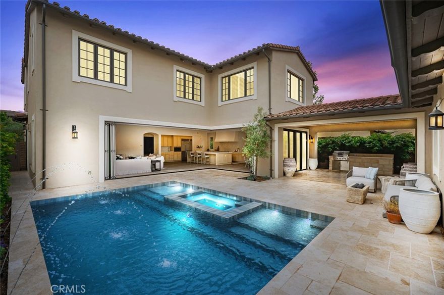 Discover quality craftsmanship and contemporary elegance in this stunning 5-bedroom, 5.5-bathroom residence, ideally located on a south- North facing lot in the sought-after community of Orchard Hills.

Special features including a separately entry of guest/in-law/ casita house with a bedroom, a bathroom, kitchen, laundry room and direct courtyard access. Also features: bi-fold doors, upscale stainless appliances, main floor bedroom, family study room, a spacious master suite with retreat/office/gym; and walk in closet, separate tub and shower, gourmet kitchen with newly remodeled stone counter top and all bathrooms. Upgraded whole house cabinetry, plantation shutters, interior solid core doors, instant hot water system, and two HOA facilities with club house, swimming pool, spa, much more. The children can attend award winning Orchard Hills schools from K to 8 at walking distance. Easy access to freeways, numerous shopping centers, restaurants, parks, hiking trails, and famous beaches, this sun-drenched residence is a perfect home for your family to enjoy all at Southern California has to offer.