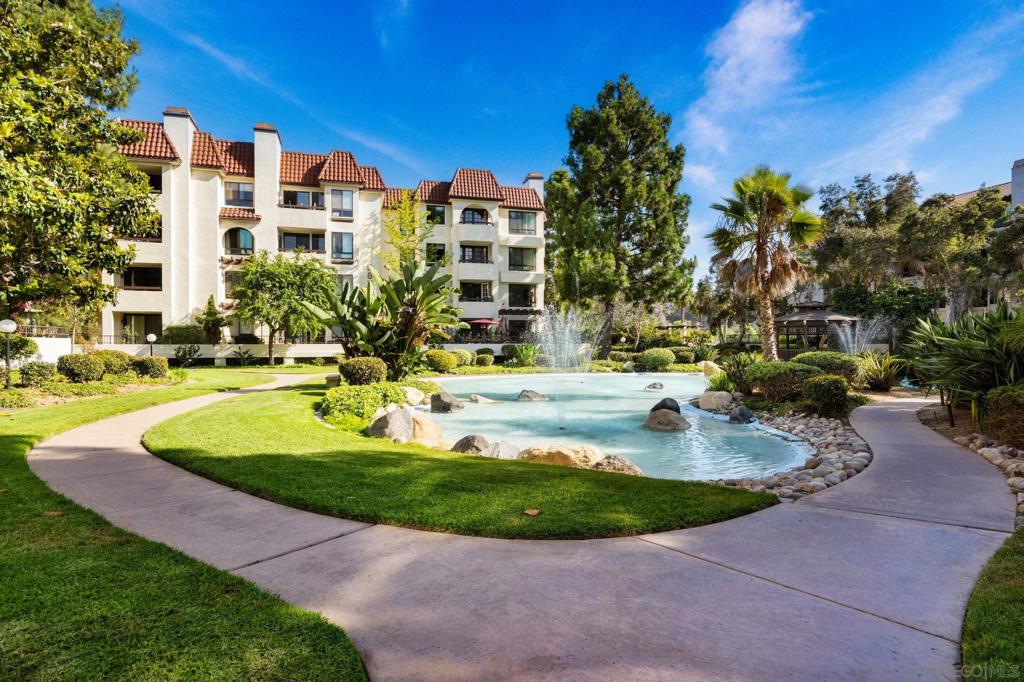 Welcome to Resort Style Living in Fashion Valley. The Courtyards community comes with two Pools, Jacuzzi, Sauna, full Gym, Clubhouse, Tennis Courts, Indoor Racquetball Court, Scenic Walking Trails, and Outdoor Cooking Areas with BBQ Grills. The Unit is 1,430 Sq Ft with 3 Bedrooms and 2 Baths. It has an open layout with 9' ceilings, in unit Laundry, two Balconies, two secured Parking spaces, and a Fireplace. It also has New Carpet and Paint. Enjoy the Prime location near the University of San Diego, Fashion Valley Mall, the International Airport, Downtown and the Beaches.