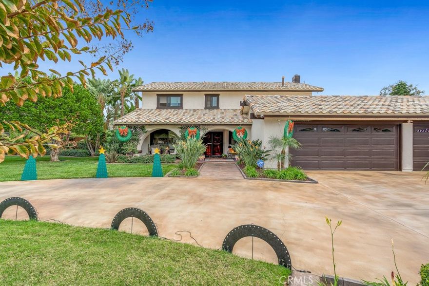 Welcome home to this exceptional Canyon Crest residence! Nestled on approximately ½ acre in the highly desirable 92507 area, this beautifully upgraded property offers 4 bedrooms and 3 bathrooms with 2,040 sq ft of refined living space.
As you arrive, you’ll be impressed by the home’s curb appeal featuring a stained circular driveway, mature landscaping, stamped concrete walkways, a custom front entry door, a beautiful tile roof, and a three car garage with RV parking potential.
The entire property has been upgraded throughout including a fully remodeled kitchen and bathrooms, quartz kitchen countertops, natural stone flooring, and custom window coverings.
Inside, enjoy formal living and dining rooms plus a welcoming family room with a remodeled fireplace that flows seamlessly into the open concept kitchen, perfect for entertaining or everyday use.
The spacious primary suite is complemented by generous secondary bedrooms and updated bathrooms. 
Step outside to your private backyard retreat featuring a sparkling pool and spa, a built in BBQ island, two covered patios ideal for outdoor dining, a newly built outdoor firepit with colored and stamped concrete, and decorative rocks and natural stone accents throughout the backyard landscape. The yard also includes a gated citrus grove and orchard with raised garden beds and table grapes on a trellis. Two storage sheds provide ample additional storage space. The home further features automated smart irrigation and landscape lighting, and the exterior has been freshly painted for a clean, move in ready appearance.
This home is as efficient as it is beautiful, equipped with a paid off 3kW solar system and six 51.2V 100AH LifePO4 batteries providing whole house UPS backup power. The electrical panel has been upgraded, the home has been fully repiped, and a full house water filter and water softener ensures clean, softened water throughout.
Additional features include upgraded windows and sliders, dual thermostats, newer water heater, a professional 9 camera video surveillance system with two week recording backup, and an ADT security alarm system for enhanced peace of mind.
Located just minutes from the Canyon Crest Towne Center and Canyon Crest Country Club, this home blends lifestyle, comfort, technology, and design in one of Riverside’s most sought after neighborhoods.