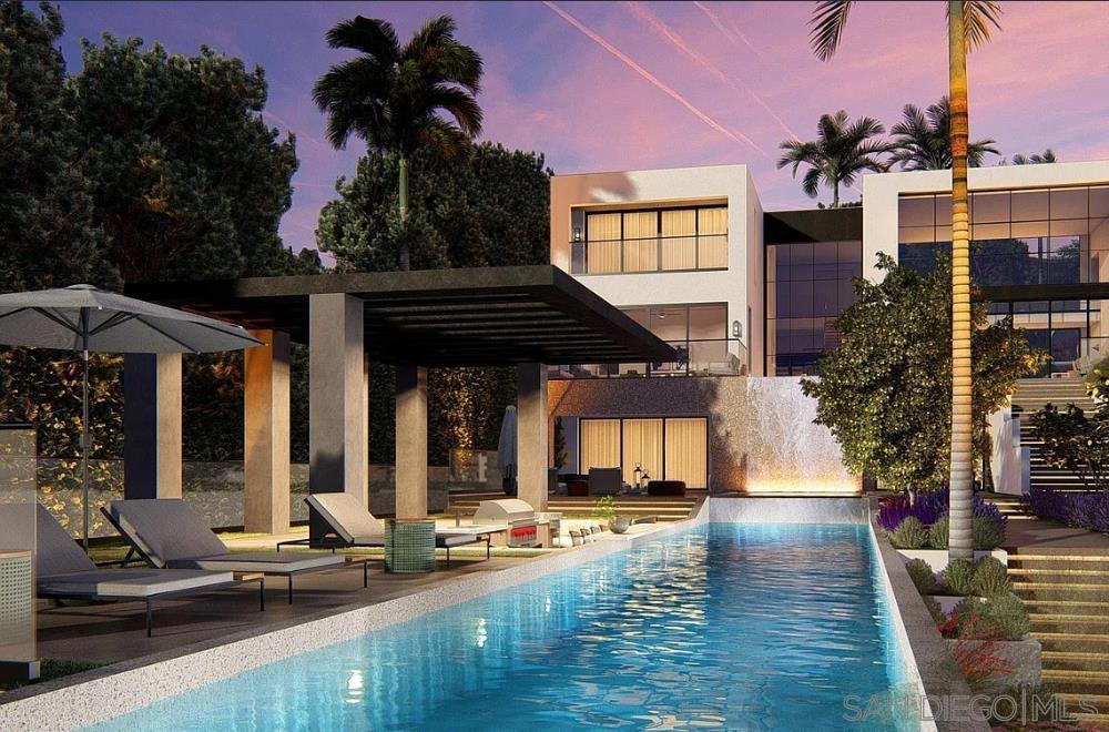 Outstanding ocean-view showplace awaits construction in prestigious La Jolla Shores cul-de-sac. This rare Shores opportunity to build a 6-bed, 7-bath, 1/2-half bath, 11,754-SF masterpiece with exceptional views, first-rate walkability, and a fully-approved, shovel-ready CDP, is an opportunity of a lifetime. Permits and school fees have been paid for, you can begin building tomorrow! Architectural plans include a contemporary stunner with floor-to-ceiling windows, dramatic two-story great room, wonderful indoor-outdoor flow, and sophisticated water features. With its perfect blend of privacy, near-beach location, stunning neighboring properties, and the ability to customize finishes in an already superbly-designed home, this is your chance to live a most exceptional coastal lifestyle.